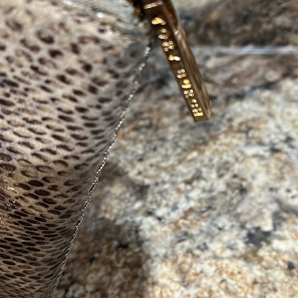 Tory Burch Euc Python Continental Zip Wallet - image 4